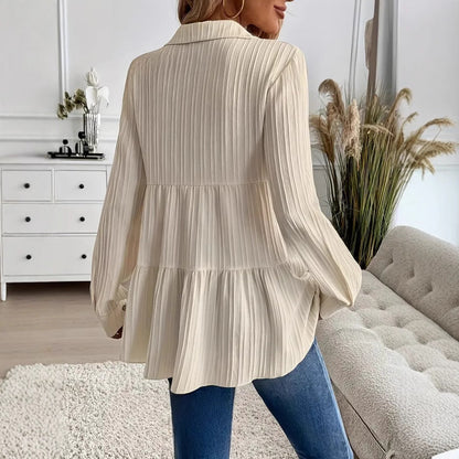 Women's Shirt | Cotton-Blend Pullover Shirt