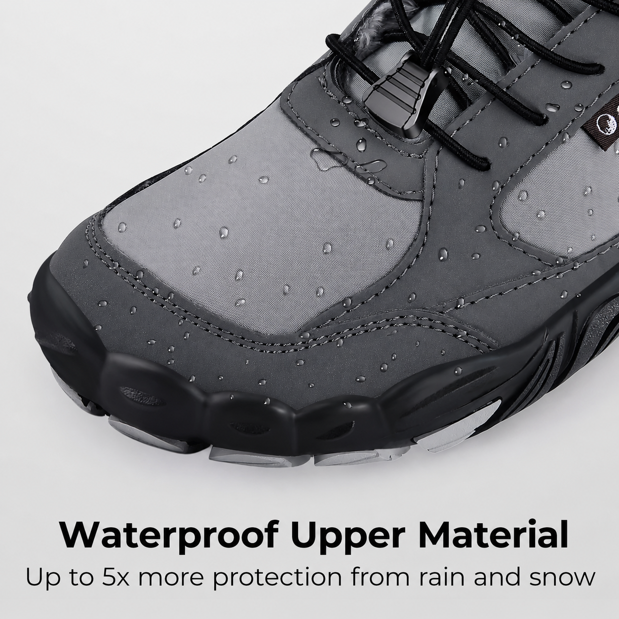 Barefoot Winter Boots | Warm Lace-Up Winter Boots