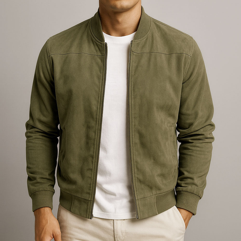 Zip Jacket | Modern Minimalist Full-Zip Jacket