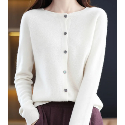 Cashmere Cardigan | Soft Knit Button Cardigan
