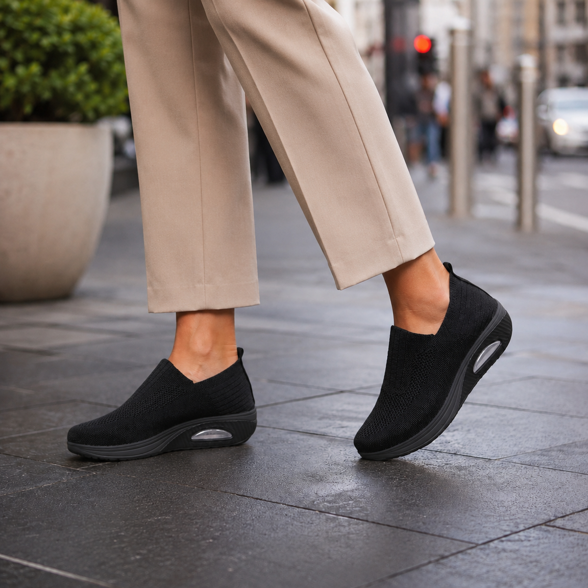 Orthopedic Slip-On Shoes | Cushioned Everyday Comfort Shoes