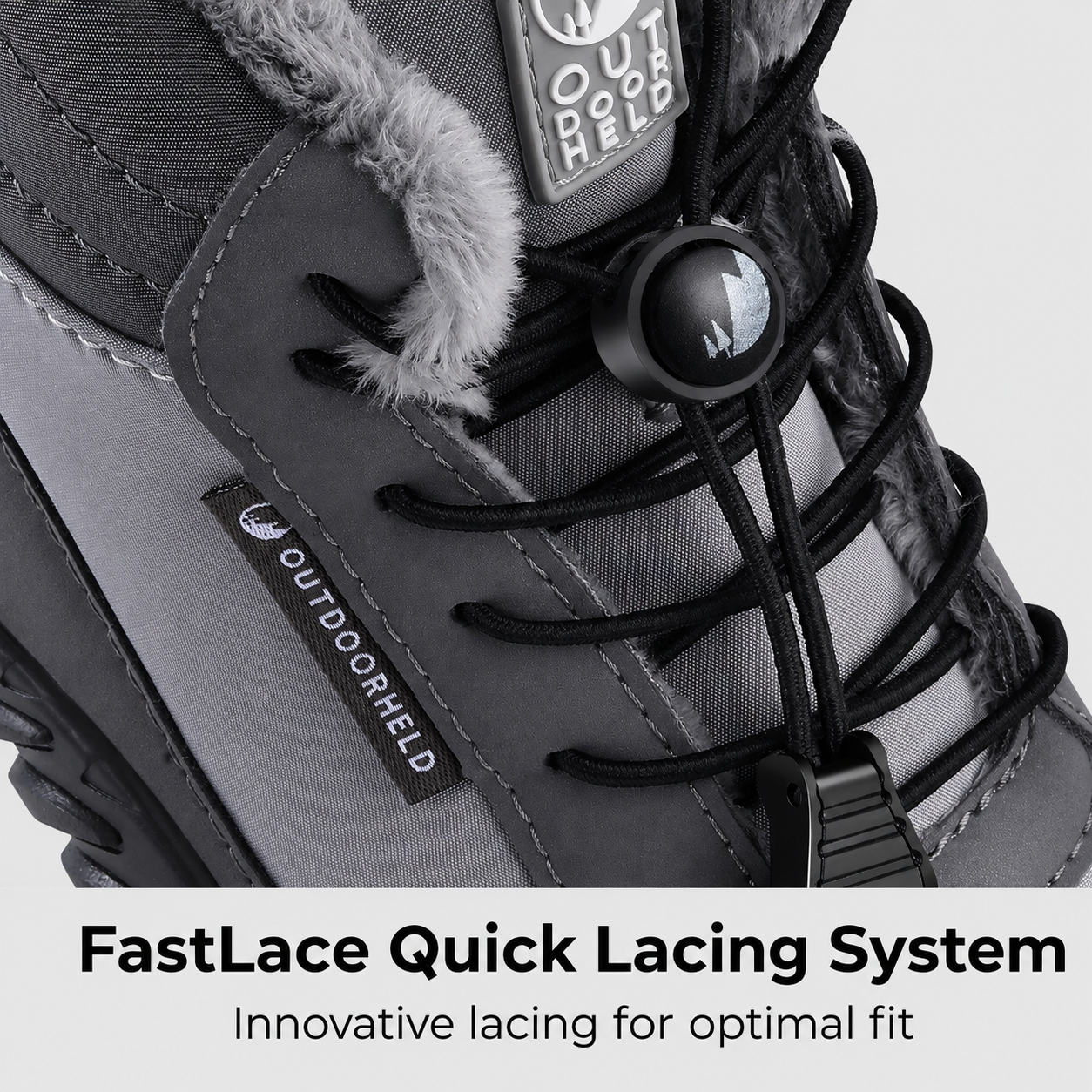 Barefoot Winter Boots | Warm Lace-Up Winter Boots