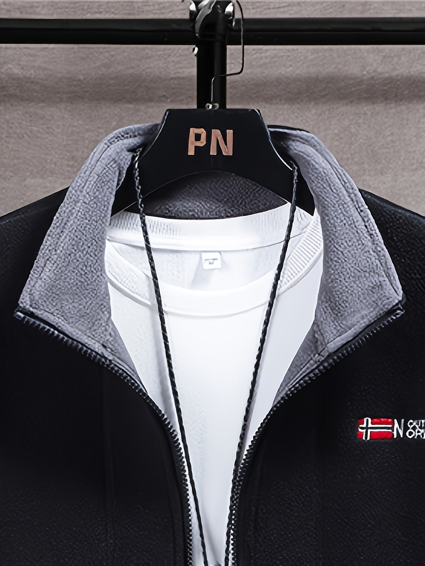 Warm High-Collar Outdoor Fleece Jacket