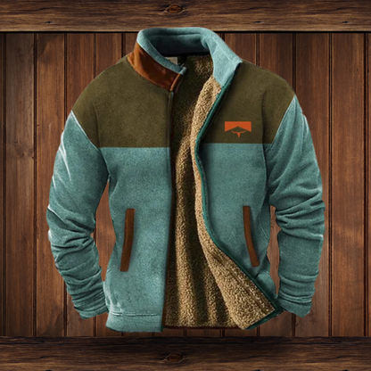 Casual Jacket | Full-Zip 3D Print Jacket