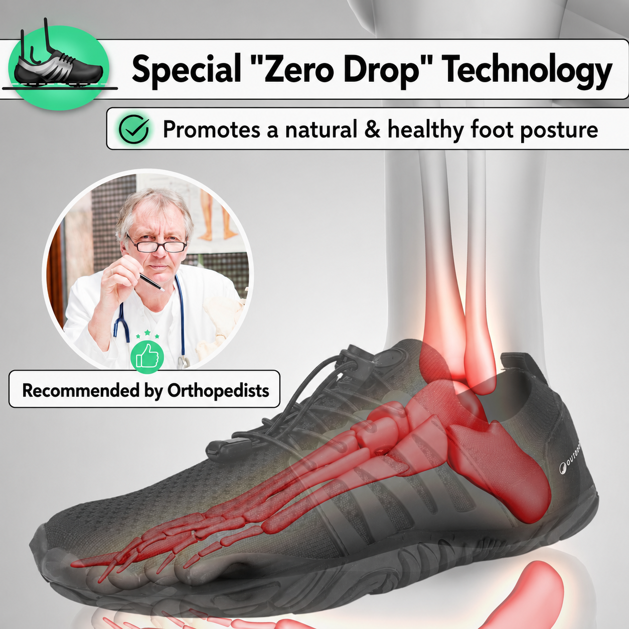 Fleece-Lined Barefoot Winter Boots | Water-Resistant