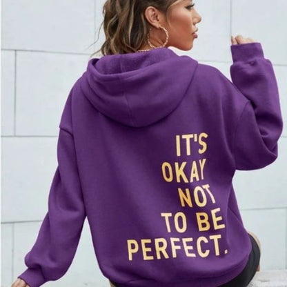 Hoodie | Back Print Relaxed Hooded Sweatshirt