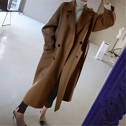 Coat | Classic Wool-Blend Winter Coat