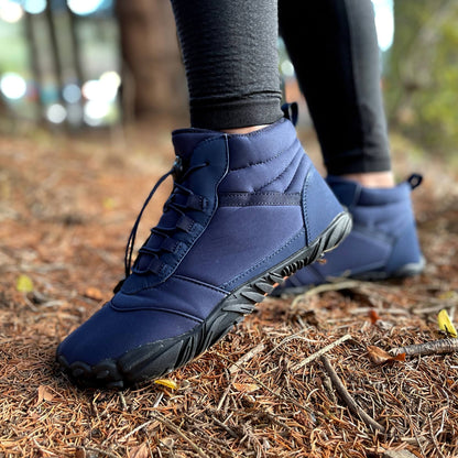 Fleece-Lined Barefoot Winter Boots | Water-Resistant