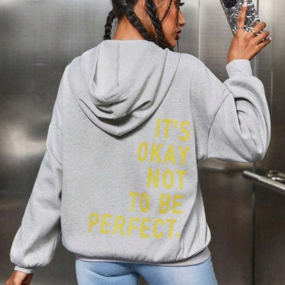 Hoodie | Back Print Relaxed Hooded Sweatshirt