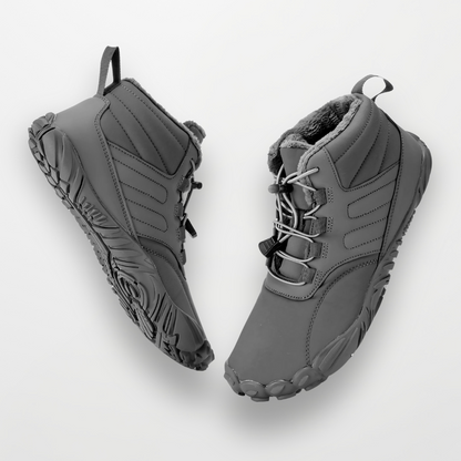 Women's insulated water-resistant winter barefoot boots