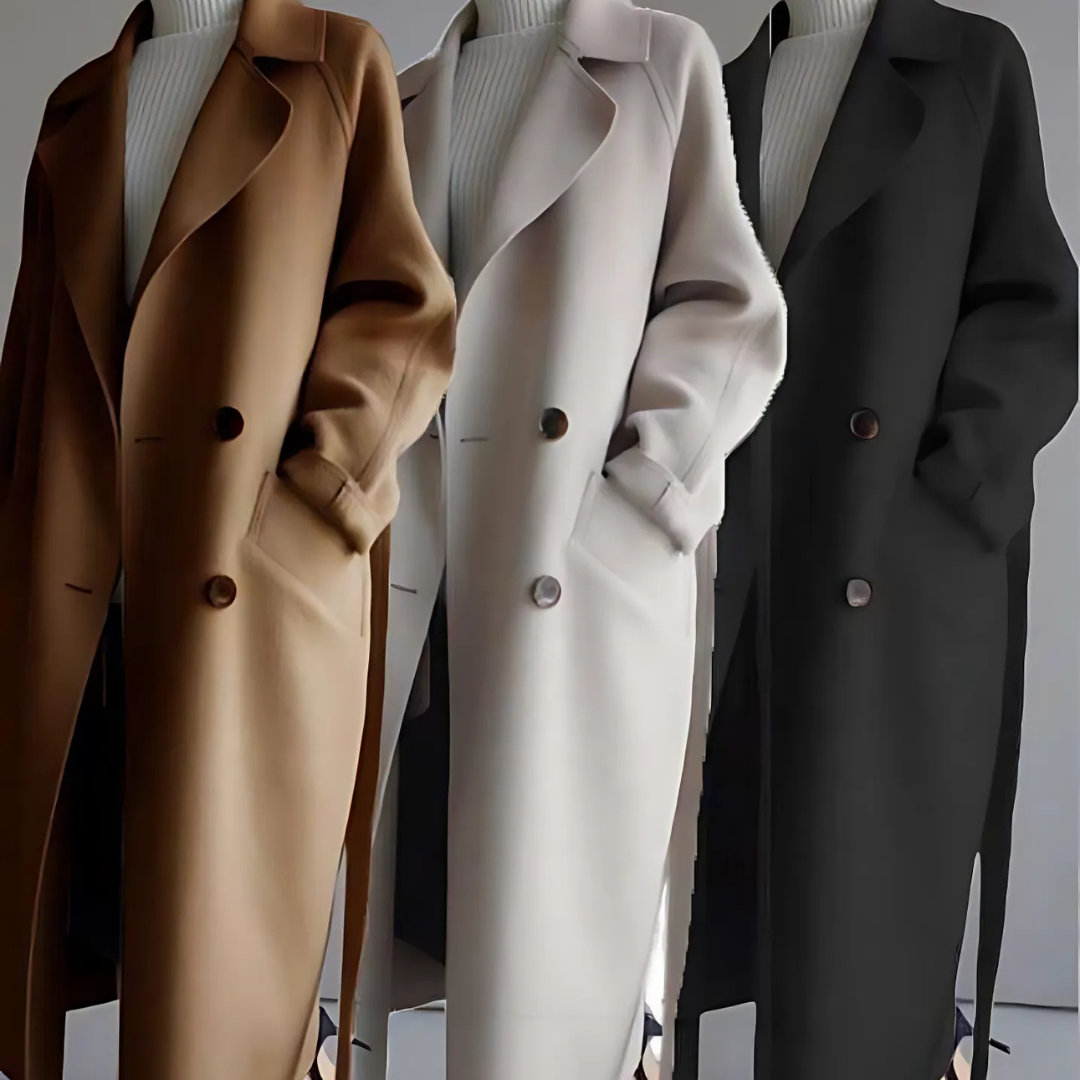 Coat | Classic Wool-Blend Winter Coat