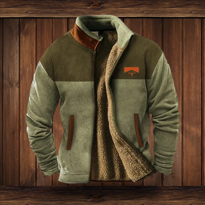 Casual Jacket | Full-Zip 3D Print Jacket