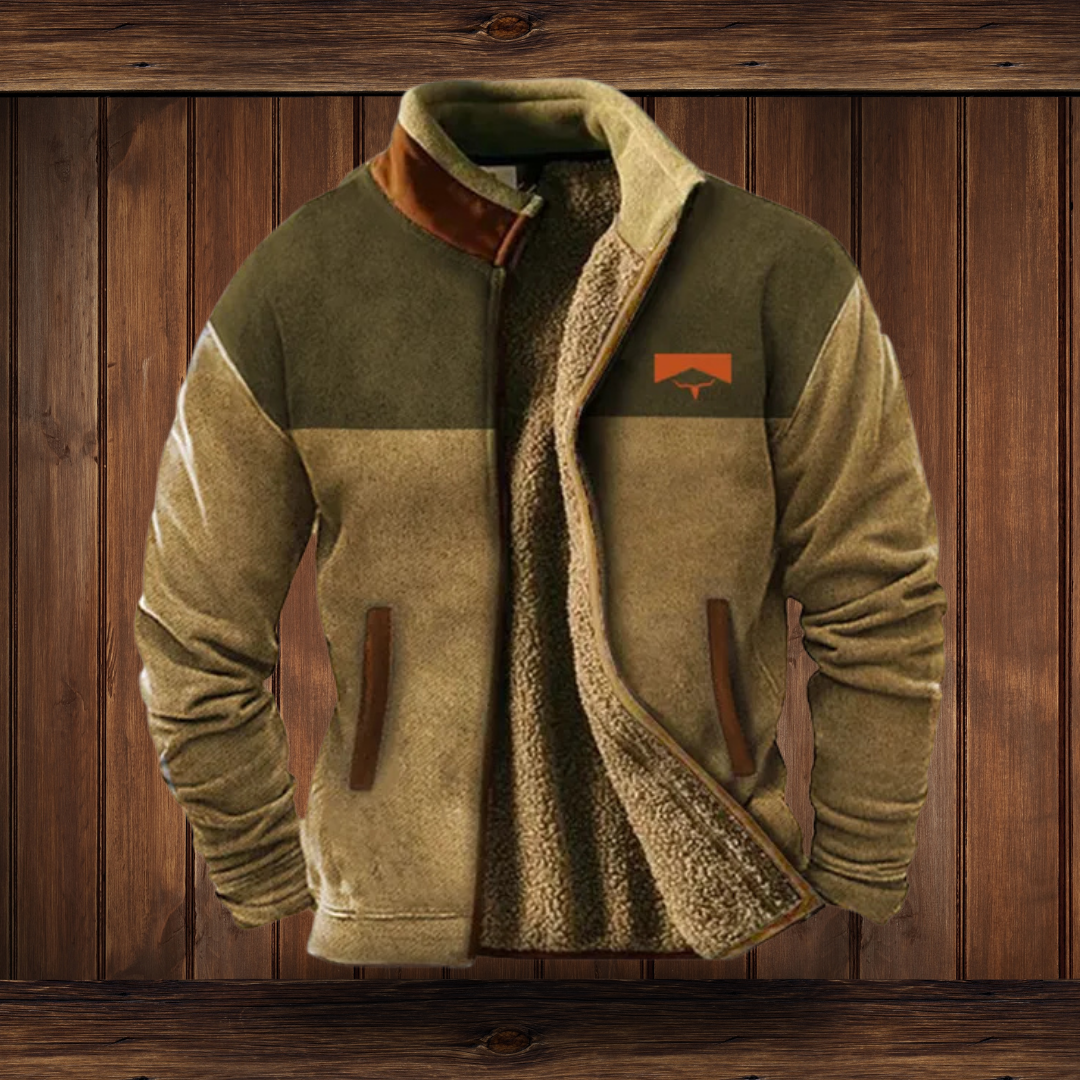Casual Jacket | Full-Zip 3D Print Jacket