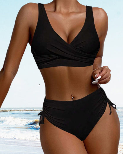 Women's Swimwear | Lace-Up Bikini Set