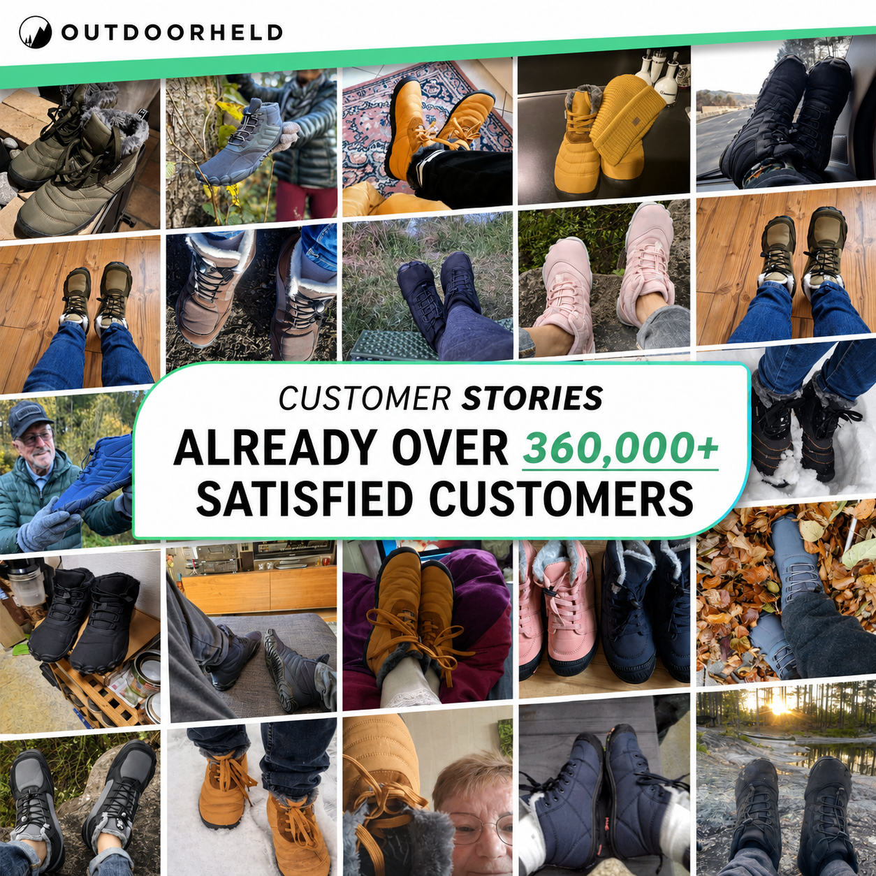 Fleece-Lined Barefoot Winter Boots | Water-Resistant