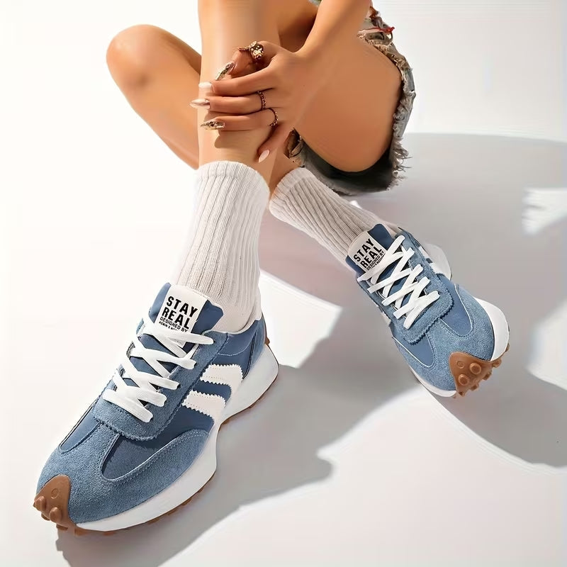 Orthopedic Platform Sneakers | Retro Chunky Lace-Up Trainers