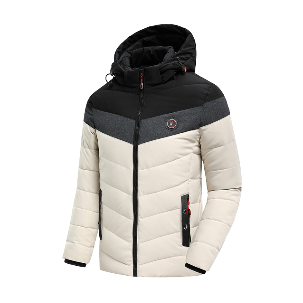 Men's Jacket | Waterproof Hooded Winter Jacket