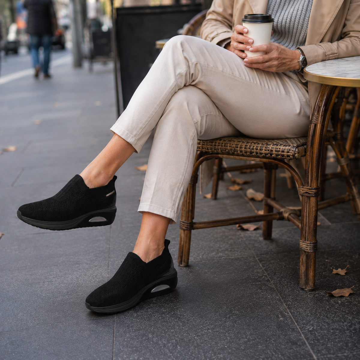 Orthopedic Slip-On Shoes | Cushioned Everyday Comfort Shoes