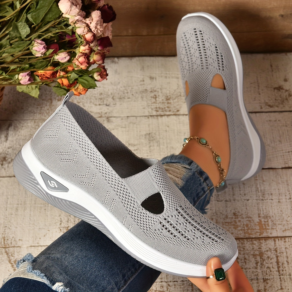 Orthopedic Slip-On Shoes | Cushioned Comfort Everyday Shoes