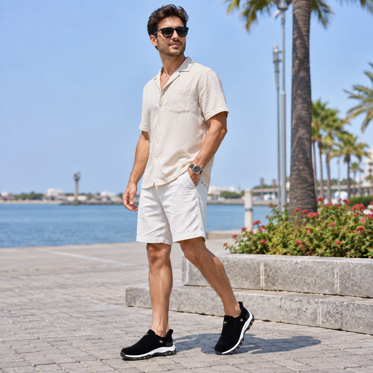 Orthopedic Slip-On Shoes | Cushioned Comfort Slip-On Shoes