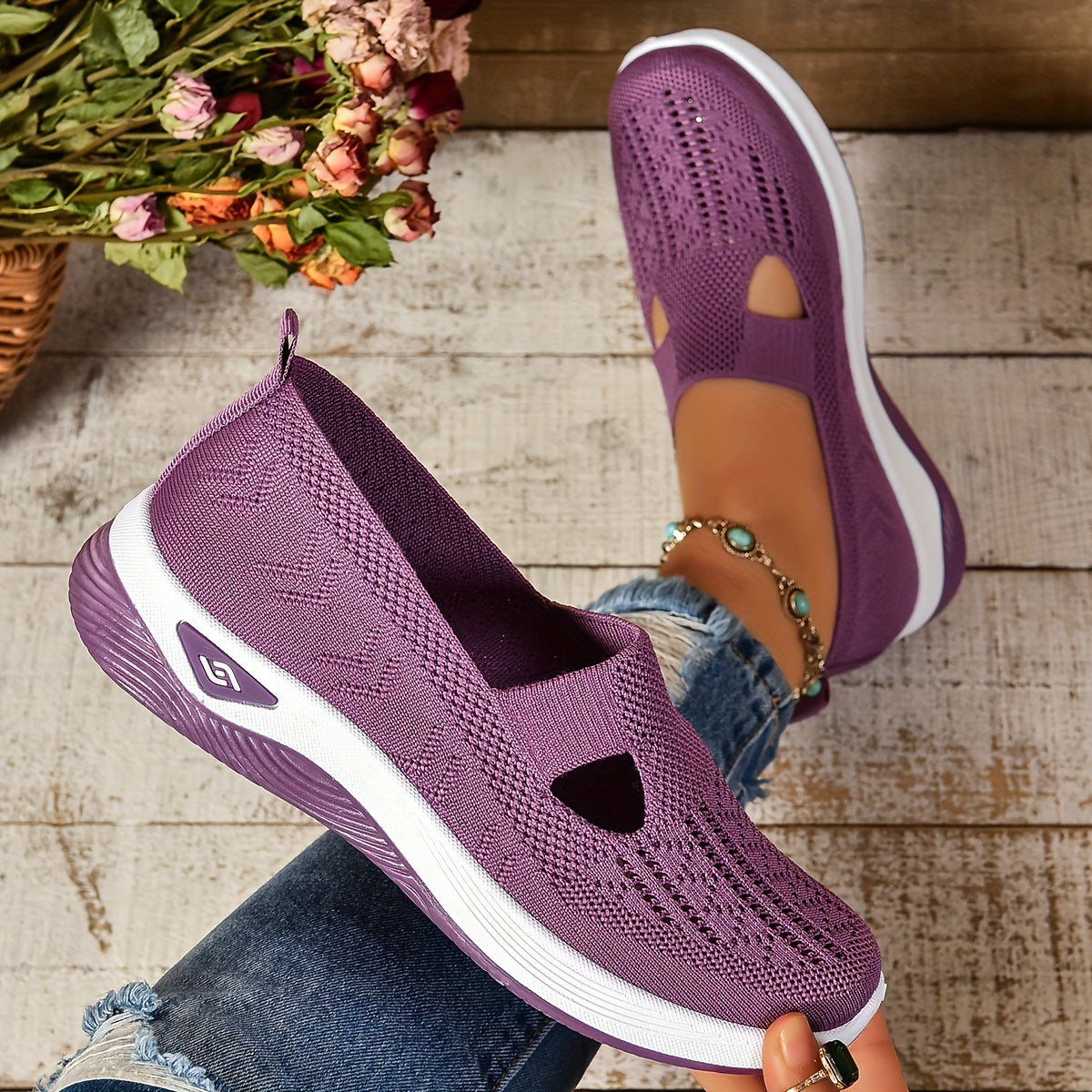 Orthopedic Slip-On Shoes | Cushioned Comfort Everyday Shoes