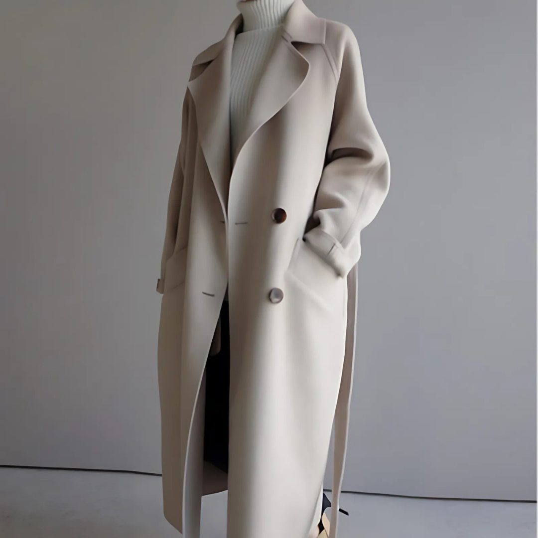 Coat | Classic Wool-Blend Winter Coat