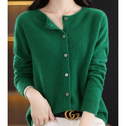 Cashmere Cardigan | Soft Knit Button Cardigan
