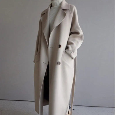 Wool Coat | Long Classic Winter Coat