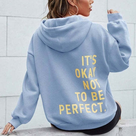 Hoodie | Back Print Relaxed Hooded Sweatshirt