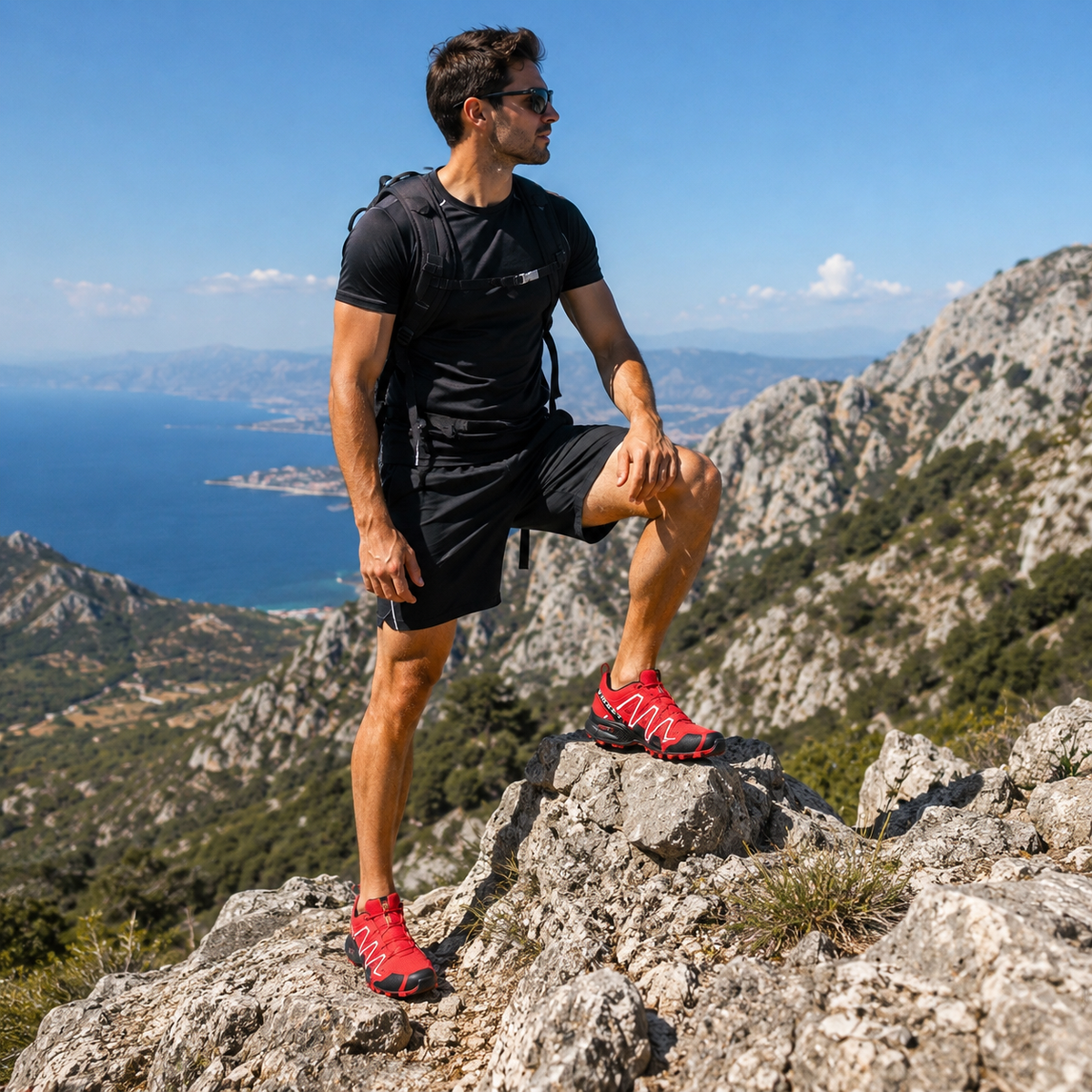 Hiking Shoes | Orthopedic Leather Hiking Shoes
