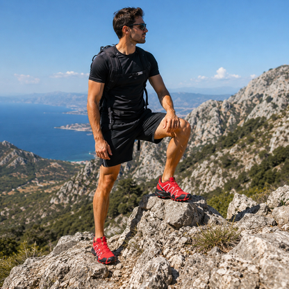 Hiking Shoes | Orthopedic Leather Hiking Shoes