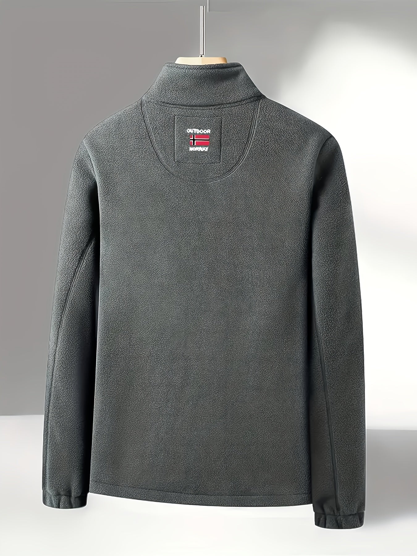 Warm High-Collar Outdoor Fleece Jacket