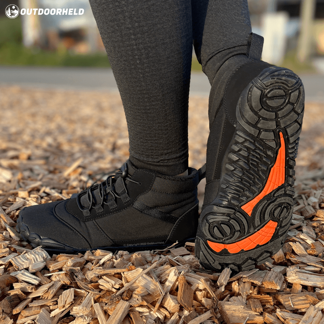 Fleece-Lined Barefoot Winter Boots | Water-Resistant