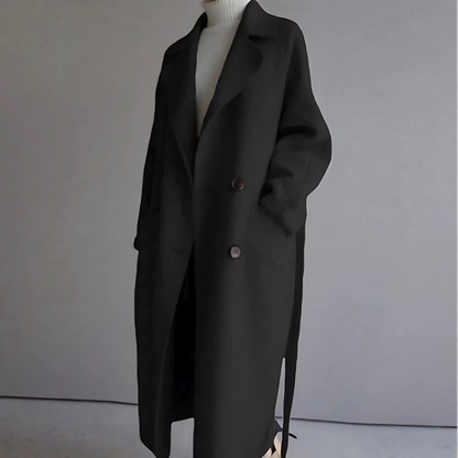 Coat | Classic Wool-Blend Winter Coat