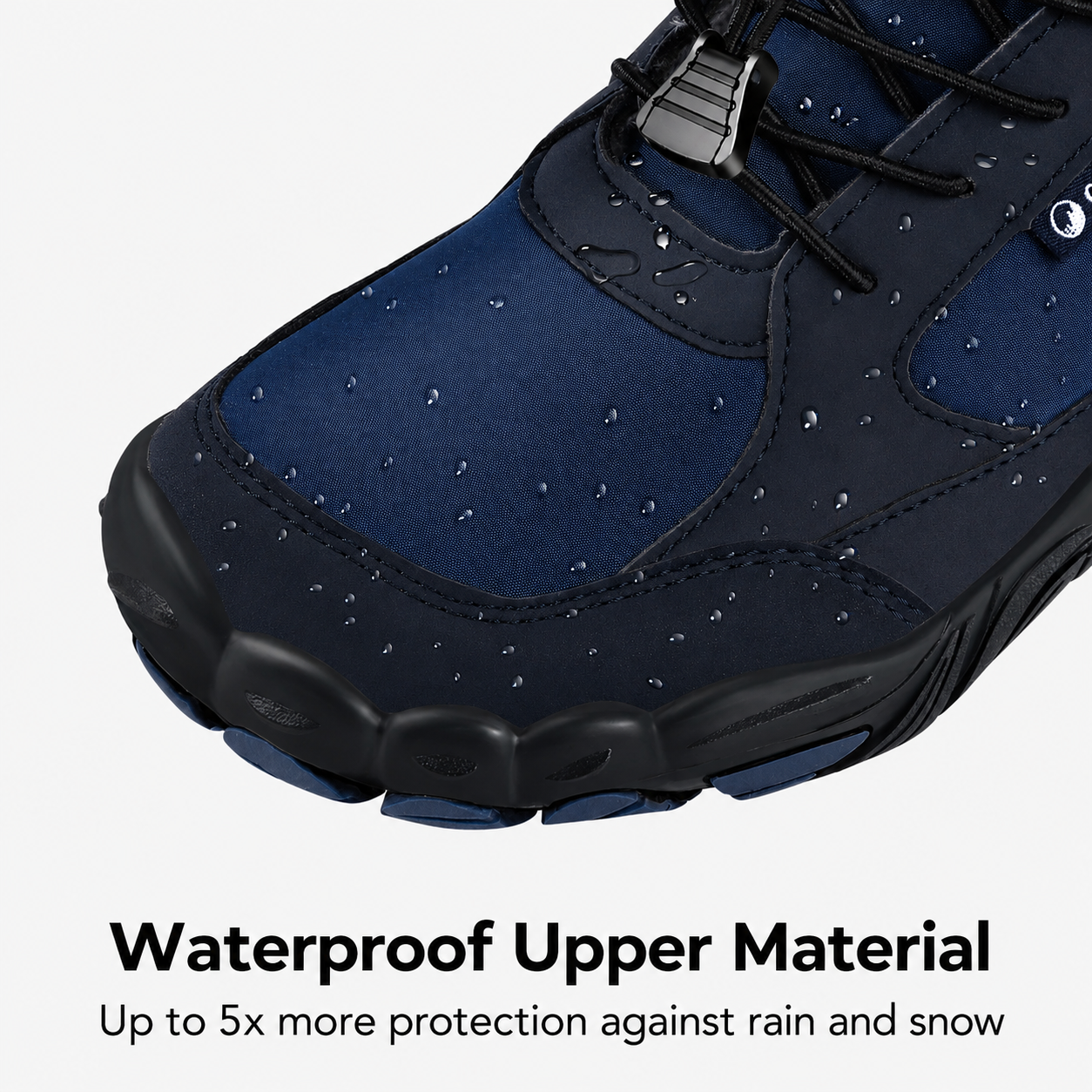 Barefoot Winter Boots | Warm Lace-Up Winter Boots