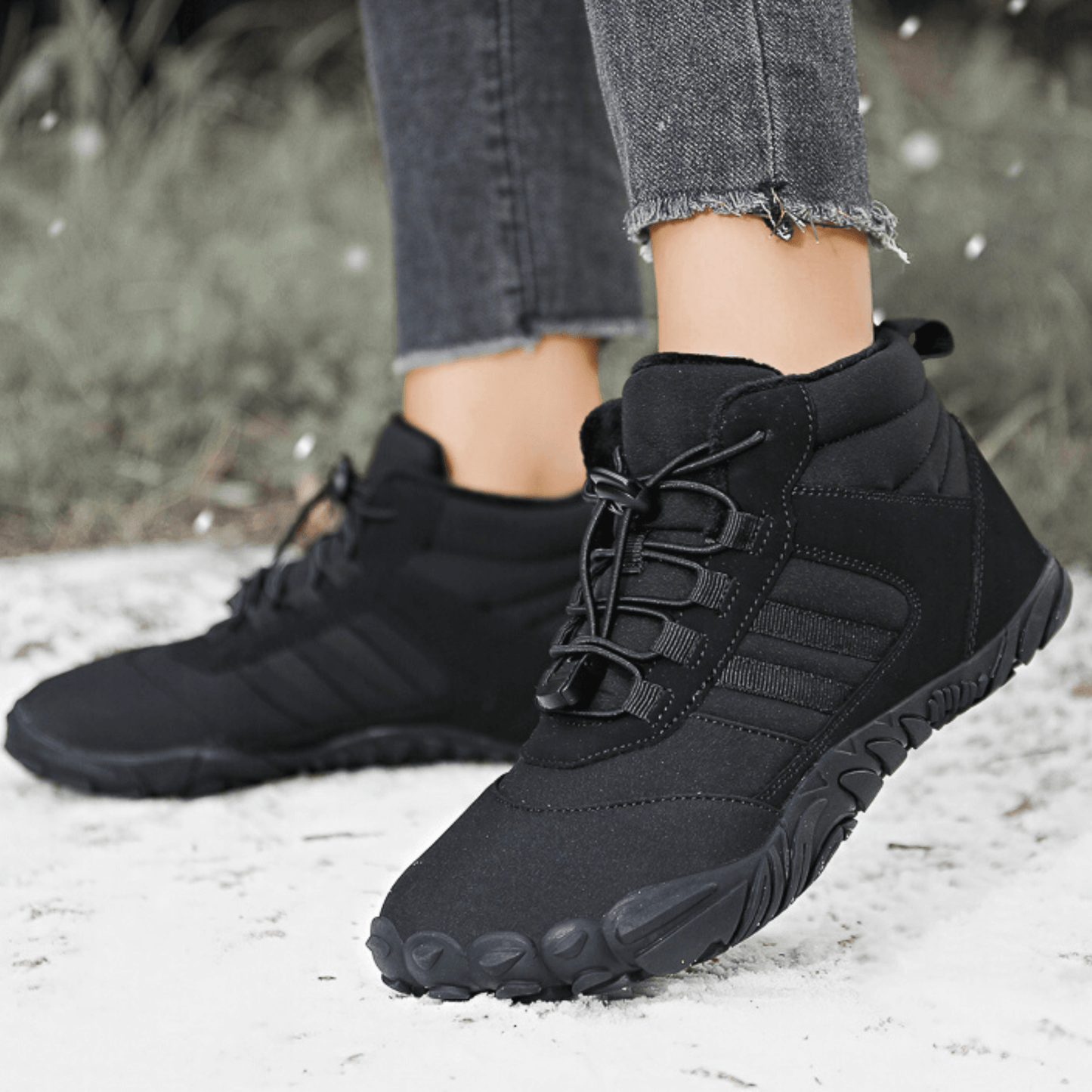 Insulated Barefoot Boots | Flexible Winter Boots