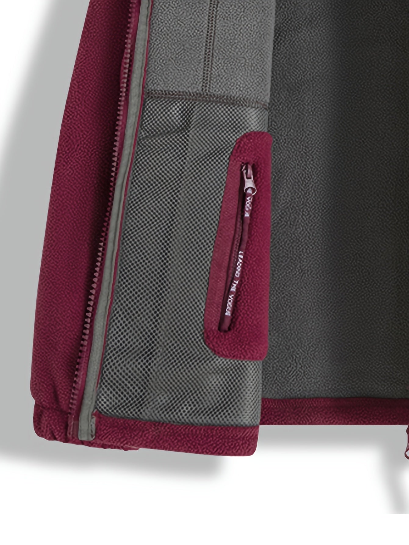 Warm High-Collar Outdoor Fleece Jacket