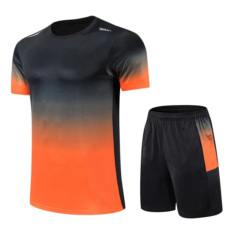 Activewear Set | Quick-Dry T-Shirt & Shorts Set