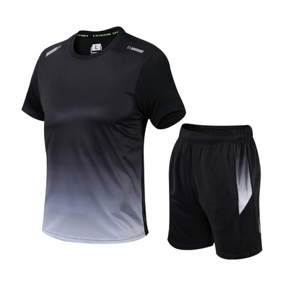 Activewear Set | Quick-Dry T-Shirt & Shorts Set