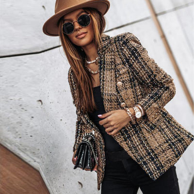 Linen Blazer | Elegant Classic Tailored Jacket