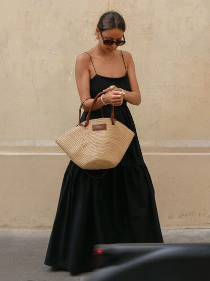 Women's Dress | Backless Sleeveless Maxi Dress
