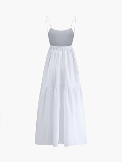 Women's Dress | Backless Sleeveless Maxi Dress