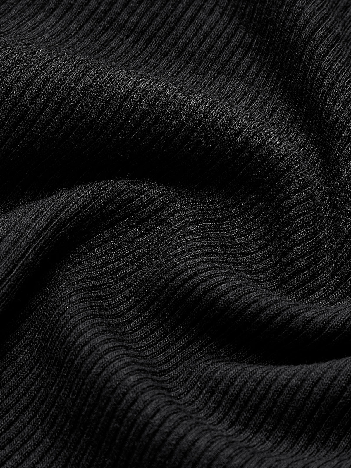 Women's Top | Ribbed Long-Sleeve Piping Top