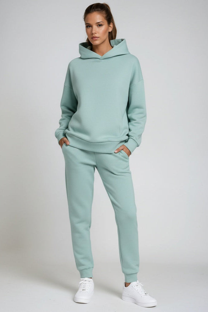 Hooded Jogging Set | Sweatshirt & Joggers Loungewear