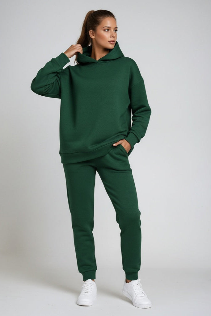 Hooded Jogging Set | Sweatshirt & Joggers Loungewear