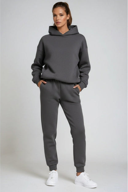 Hooded Jogging Set | Sweatshirt & Joggers Loungewear