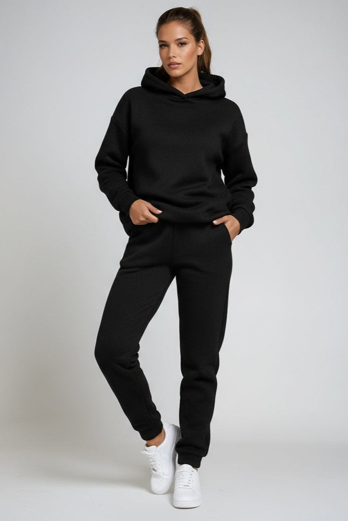 Hooded Jogging Set | Sweatshirt & Joggers Loungewear