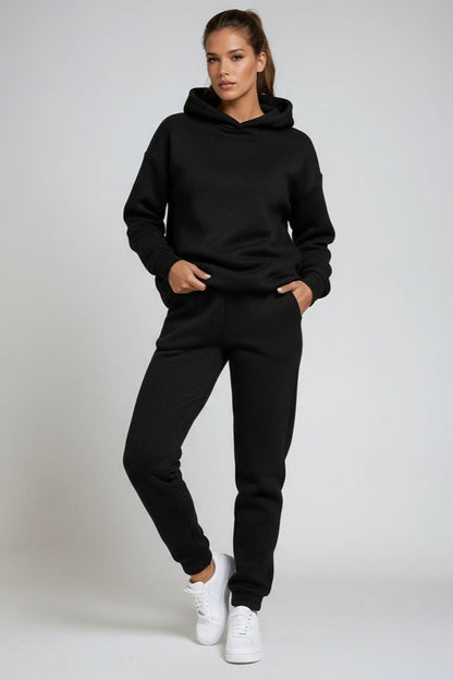Hooded Jogging Set | Sweatshirt & Joggers Loungewear
