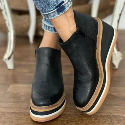 Women's Boots | Comfort Platform Ankle Boots