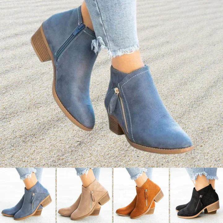 Suede Ankle Boots | Orthopedic Chelsea Boots